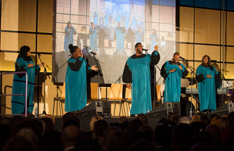 A GOSPEL CHRISTMAS CAME TO THE CLARION CONGRESS HOTEL OSTRAVA