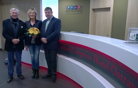 DO OSTRAVSKÉHO CLARIONU ZAVÍTAL NIZOZEMSKÝ VELVYSLANECKÝ PÁR