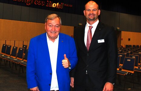 FAMOUS MYSTERY SOLVER ERICH VON DÄNIKEN VISITED THE CLARION HOTEL IN OLOMOUC