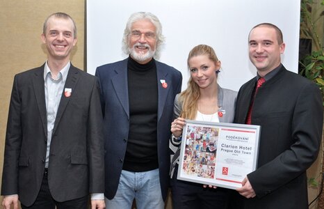 Chance 4 Children v Clarion Hotelu Prague Old Town