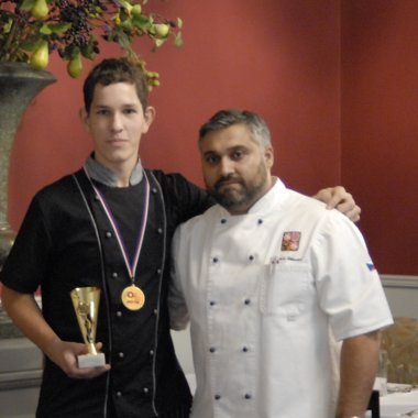 Liberecký student získal pod vedením šéfkuchaře Clarion Grandhotelu Zlatý Lev zlato v soutěži Olima
