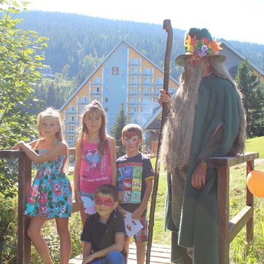 The Clarion Hotel in the Giant Mountains was visited by Krakonoš, Little Red Riding Hood and other f