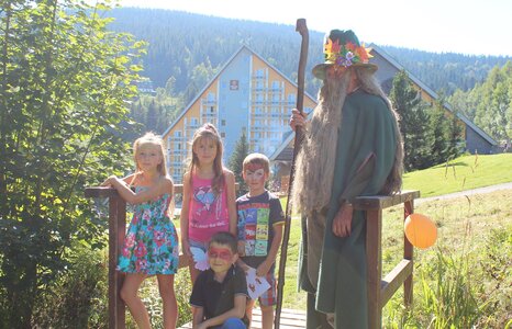 The Clarion Hotel in the Giant Mountains was visited by Krakonoš, Little Red Riding Hood and other f