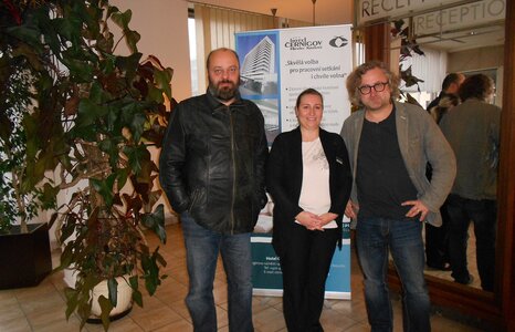 RENOWNED FILMMAKERS HŘEBEJK AND JARCHOVSKÝ VISITED THE ČERNIGOV HOTEL IN HRADEC KRÁLOVÉ