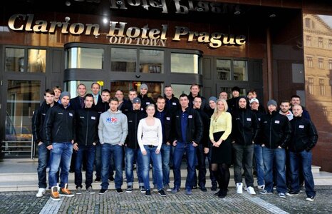 ČESKÁ HOKEJOVÁ REPREZENTACE BYDLELA V CLARION HOTELU PRAGUE OLD TOWN