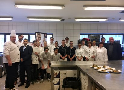 Young cooks trained under the guidance of professionals at the Clarion Olomouc