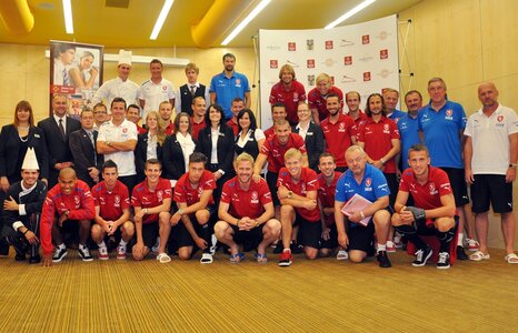 FOTBALOVÁ REPREZENTACE SBÍRALA SÍLU V ÚSTECKÉM CLARIONU