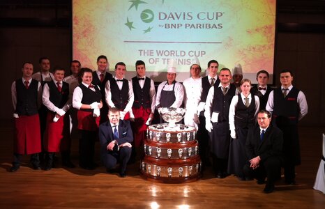 OSTRAVSKÝ CLARION ZAJIŠŤUJE ZÁZEMÍ ČESKÉMU DAVISCUPOVÉMU TÝMU PŘI CESTĚ ZA OBHAJOBOU TIT