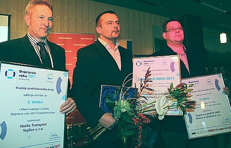 Ustecky Clarion hostil nejlepsi krajske dopravce