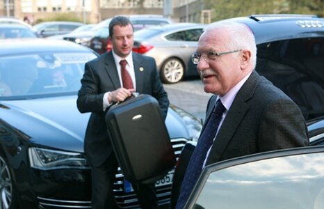 PREZIDENT VÁCLAV KLAUS BYDLEL DVĚ NOCI V LIBERECKÉM CLARIONU GRANDHOTEL ZLATÝ LEV